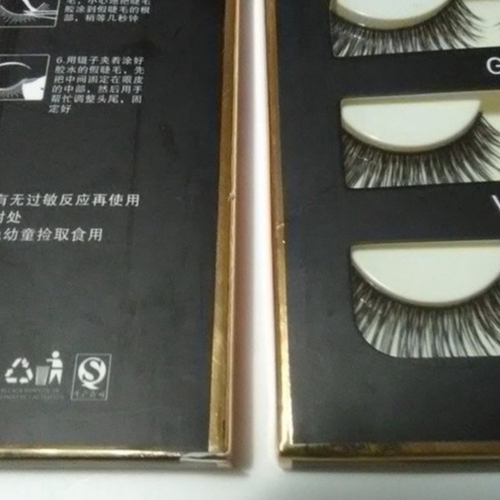 Hot 2 Set Luxury Natural 3D Eyelash Long Glam + 2 - Picture 5 of 6